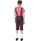 Børnekostume Bomuldsblanding Polyester | Traditionelt Bayersk Kostume | Dirndl & Lederhosen Til Festivaler & Temafester | Vanero