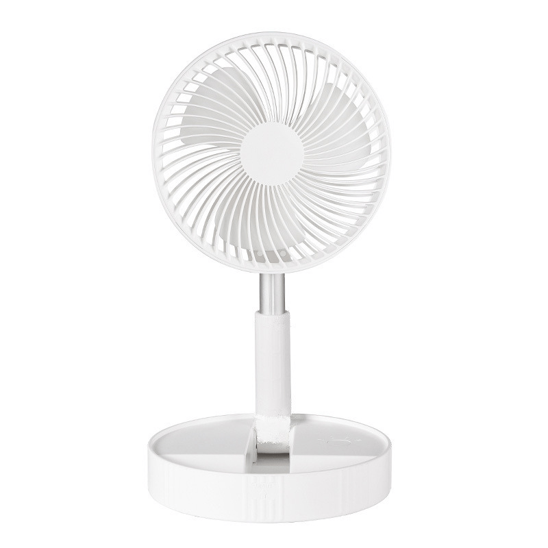 Bærbar Ventilator | Genopladelig Foldbar USB Ventilator Med Højdejustering | Hjem Og Rejser | Vanero