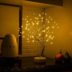 LEDBonsai Bordlampe | Bonsaitræ Lampe Med Varm LED Belysning | USB Eller Batteridrevet | Vanero