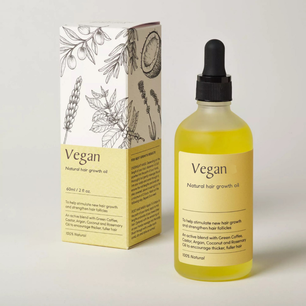 Hårolie | Naturlig vegansk hårvækstolie | Vanero