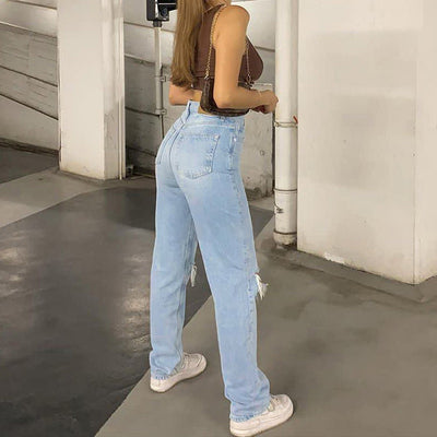 Stilfulde l baggy jeans til kvinder l Vanero