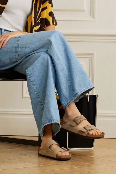 Grethe | Ruskind Sandaler Komfortable, Stilfulde & Perfekte til Unisex Brug | Vanero