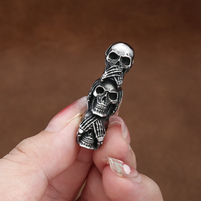 Jewelance SkullNecklace | Kranium Halskæde For Men And Kvinder | Vanero