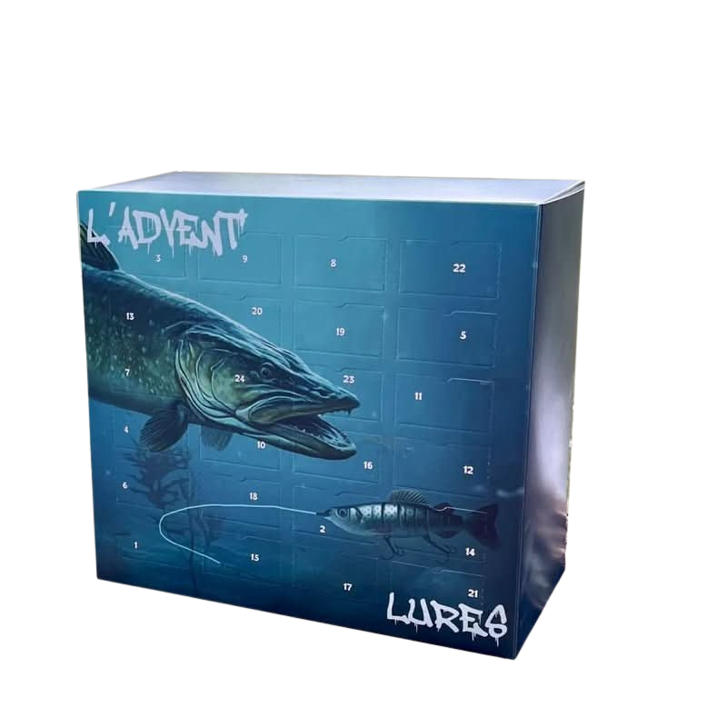 Adventskalender | 24 Fiskegn | Jule Nedtælling til Fiskeri Fersk- & Saltvandsbrug | Vanero