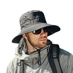 Dame Solhat | Bred Skygge Med UV-Beskyttelse | Justerbar Solhat Til Vandreture & Strand | Vanero