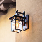 Udendørs LED Væglampe Med Vertikalt Design | IP65 Aluminium Vægarmatur | Varm Hvid Udendørs Belysning | Vanero