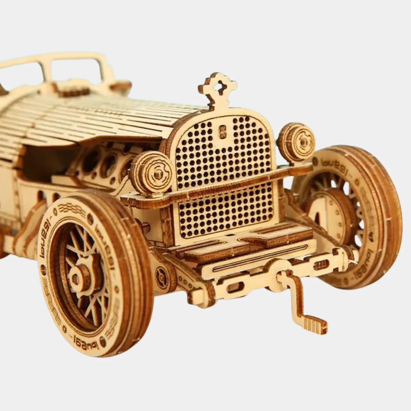 Træbyggesæt Træmateriale | Grand Prix 3D Modelbyggesæt | Mekanisk Dekorationsmodel Til Hobbyprojekter | Vanero