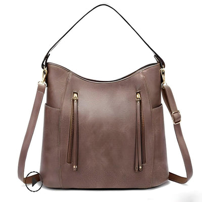 Hobo Skuldertaske | Justerbar Rem | Praktisk og Stilfuld | Vanero