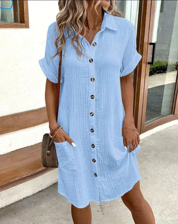 Anna l Stilfuld Polo Kjole l Vanero