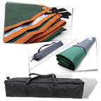 Camping Presenningssæt | Vandtæt Polyester Med UV-Beskyttelse | Bærbart Udelivstelt Med Aluminiumsstænger | Vanero