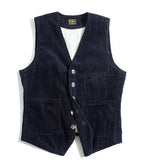 Lumin Manchestervest Bomulds-Polyesterblanding | Regular Fit Ærmeløs Vest | Reverskrave Design til Hverdagsbrug og Arrangementer | Vanero