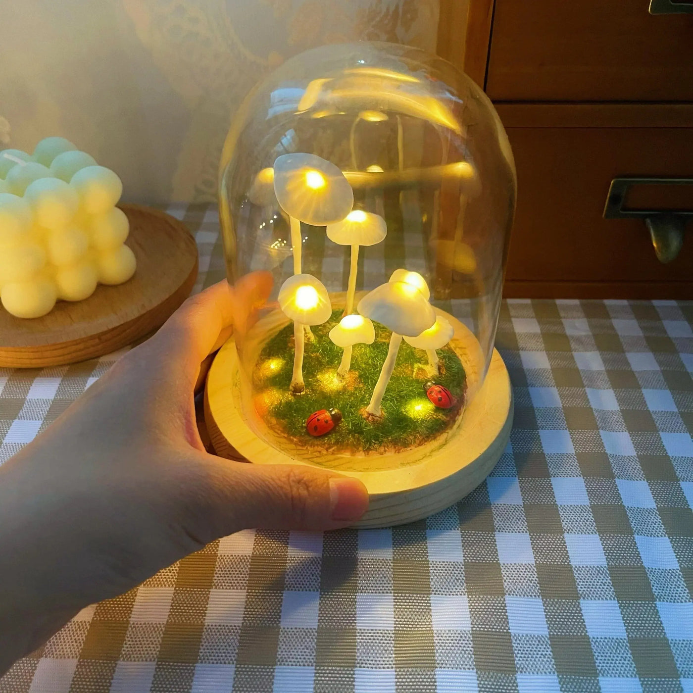 Lumush | Unik Svampelampe l Vanero