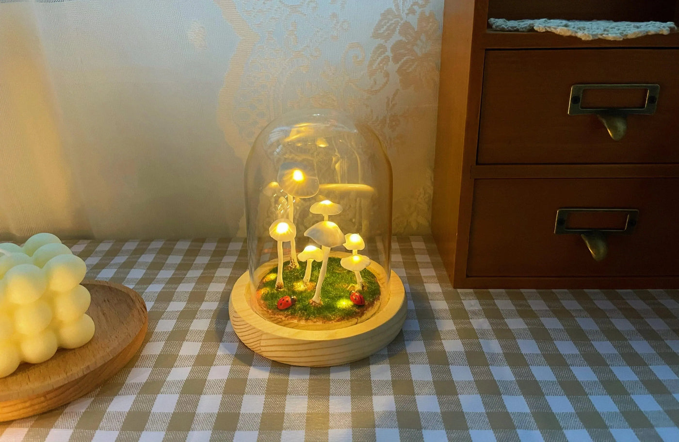 Lumush | Unik Svampelampe l Vanero