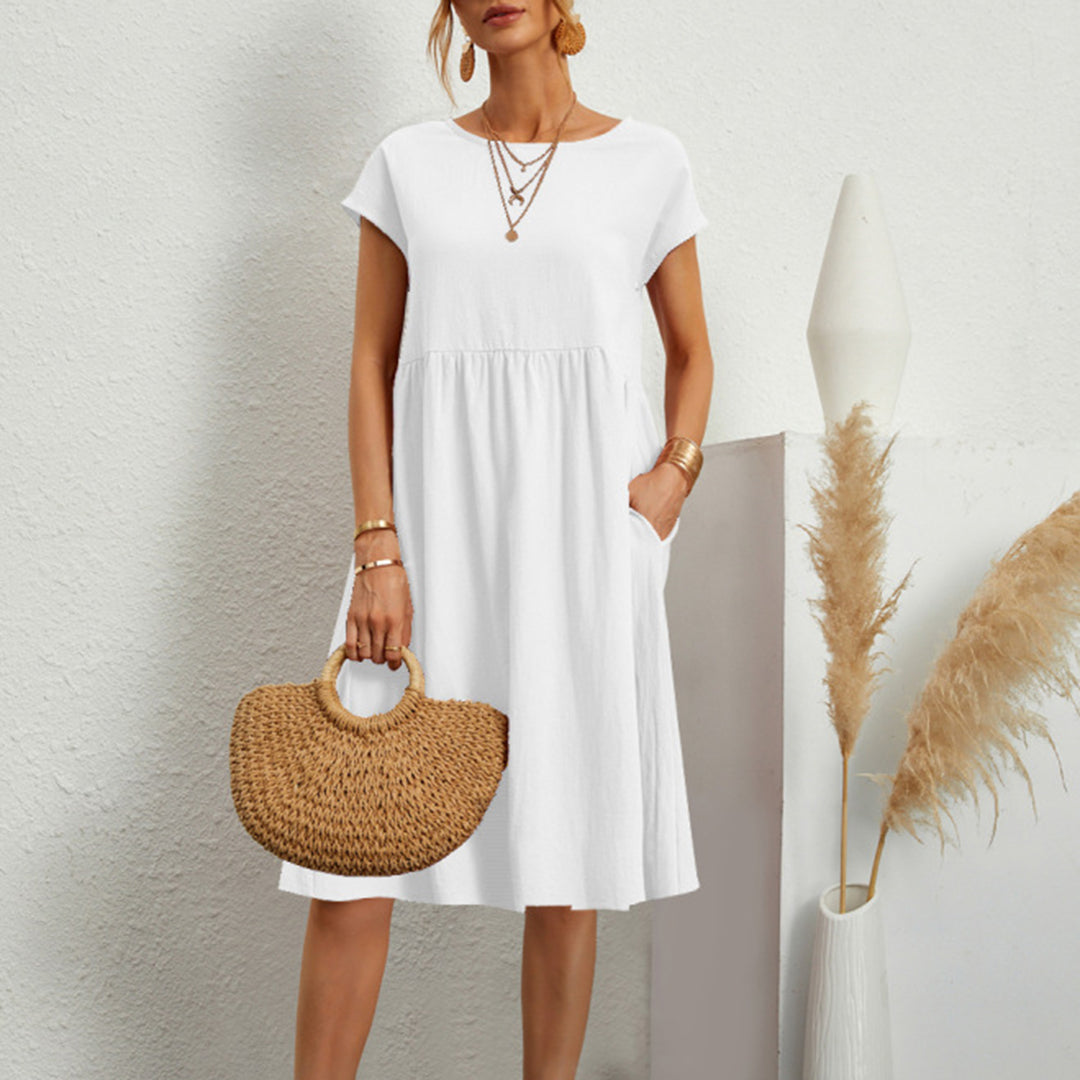 Sommer Casual Loose Dress | Åndbar & Komfortabel | Vanero