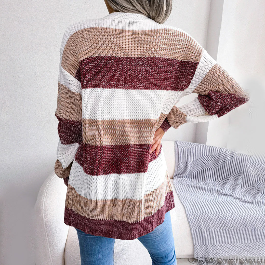 Cardigan | Akryl | Strikket, Komfortabel l Vanero