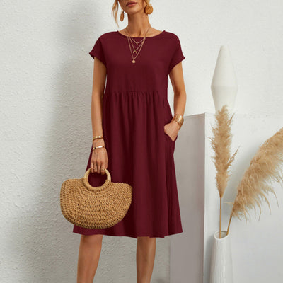 Sommer Casual Loose Dress | Åndbar & Komfortabel | Vanero