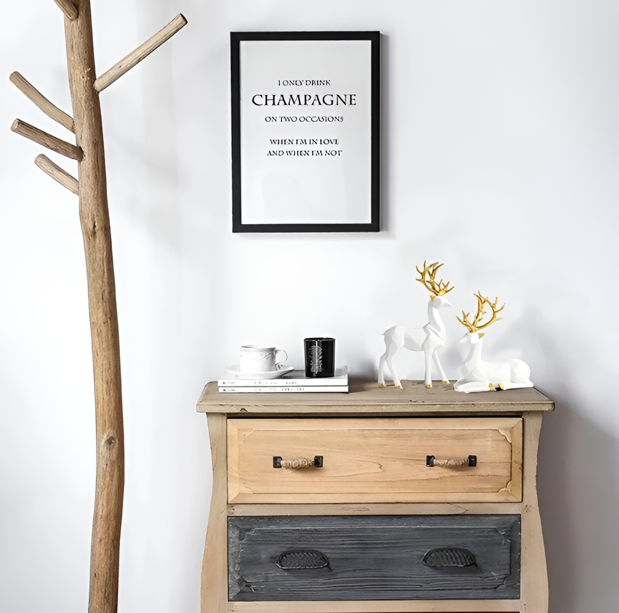 WinterWhimsy | Elegant Harpiks Rensdyrsæt | Vanero