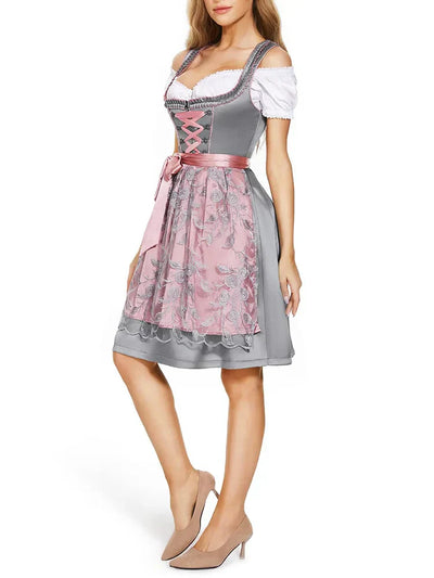 Oktoberfest | Elegant Oktoberfestkjole Med Traditionelle Bayeriske Detaljer | Vanero