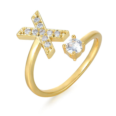 Bogstav Ring | Elegant & Unik Smykke | Vanero