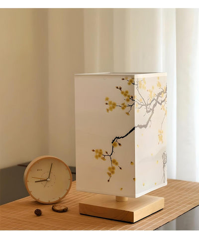 Osaka Lamp | Dæmpbar firkantet bordlampe i japansk stil l Vanero