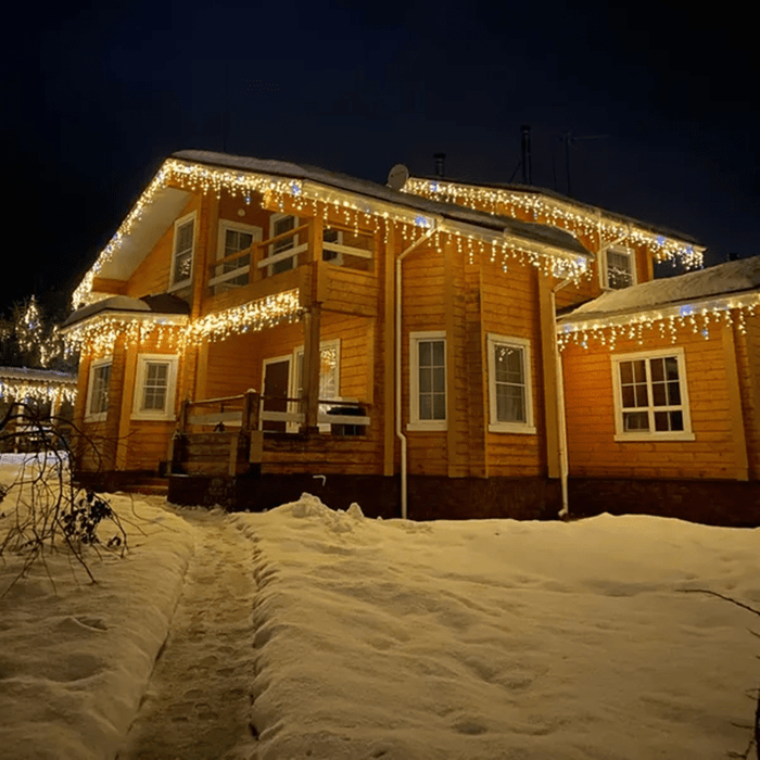 LED Lysgardin | Dekorativ LED Belysning | Indendørs & Udendørs Udsmykning Sæsondekoration | Vanero
