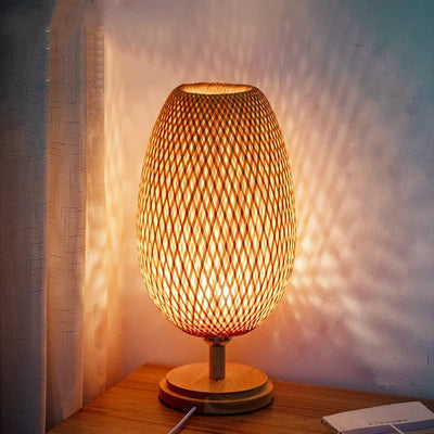 ZenBamboo | Elegant Bordlampe | Vanero