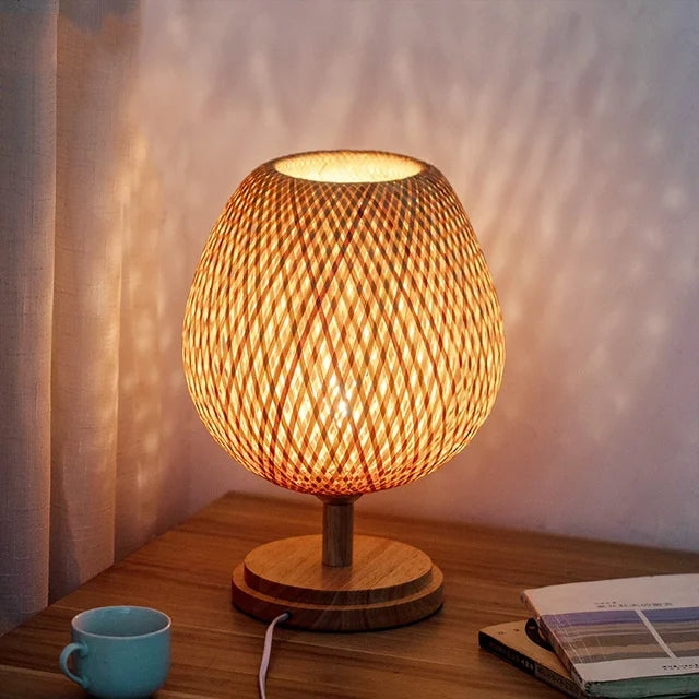 ZenBamboo | Elegant Bordlampe | Vanero