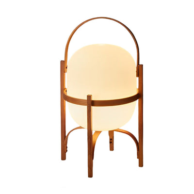 ZenOrb | Minimalistisk Trælampe med Ambient Lys | Vanero