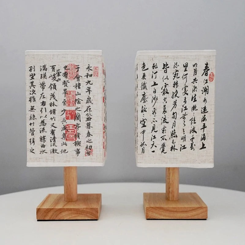 ZenScript | Kunstnerisk Kalligrafi Lampe | Vanero