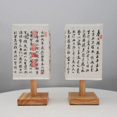 ZenScript | Kunstnerisk Kalligrafi Lampe | Vanero