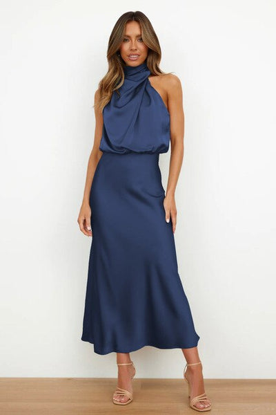 Benthe | Stilfuld Cocktailkjole Dame Sort | Vanero
