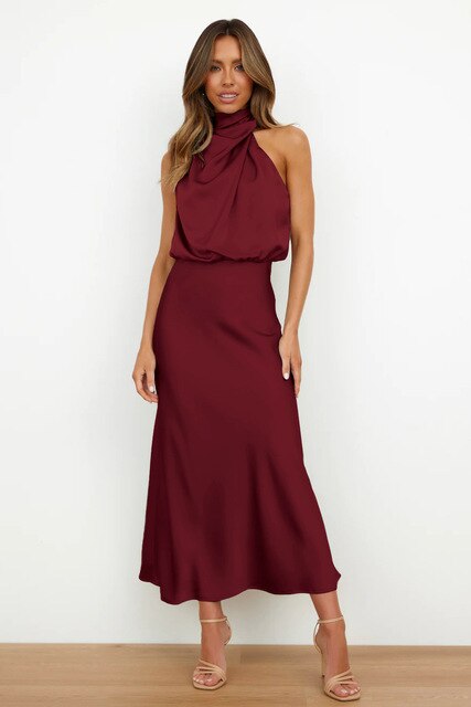 Benthe | Stilfuld Cocktailkjole Dame Sort | Vanero