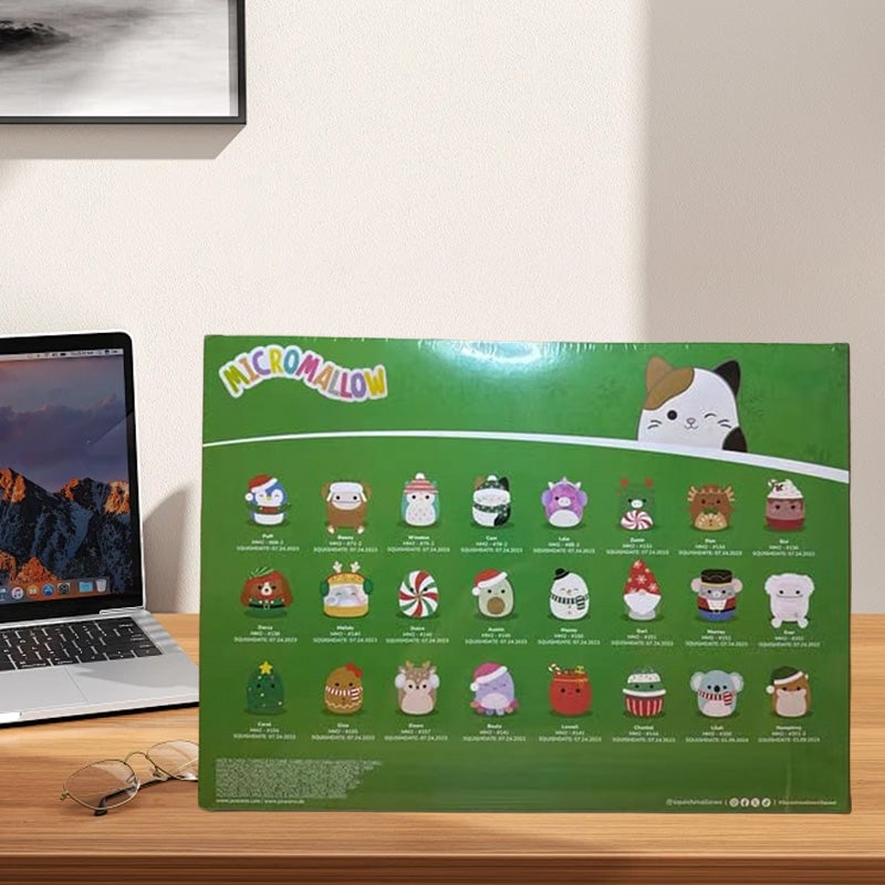 Jule-Nedtællingskalender 2025 | Stilrent 24-Dages Holiday Countdown-Sæt | Vanero