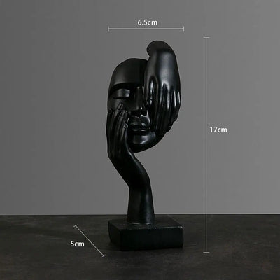 NordicMuse | Abstrakt Ansigt Skulptur | Vanero