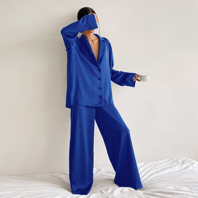 NightFine | Satin silke pyjamas l Vanero