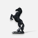 Hesteskulptur Dekorativ Figur | Detaljeret Skulpturel Konstruktion | Indendørs Hylde Konsol & Displaydekoration | Vanero