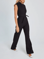 Jumpsuit i Tekstilmateriale | Skræddersyet Pasform Ét-Styks Design | Hverdagsbrug og Arrangementer | Vanero