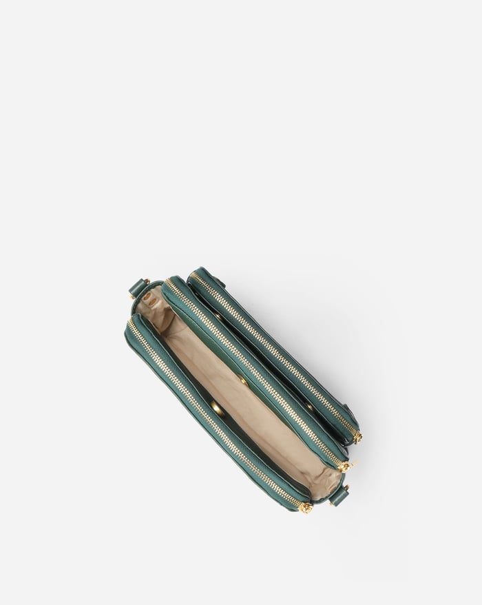 Dame Crossbody Taske PU-Læder | Multi-Rums Rejsetaske Design | Justerbar Rem Til Hverdag & Rejser | Vanero