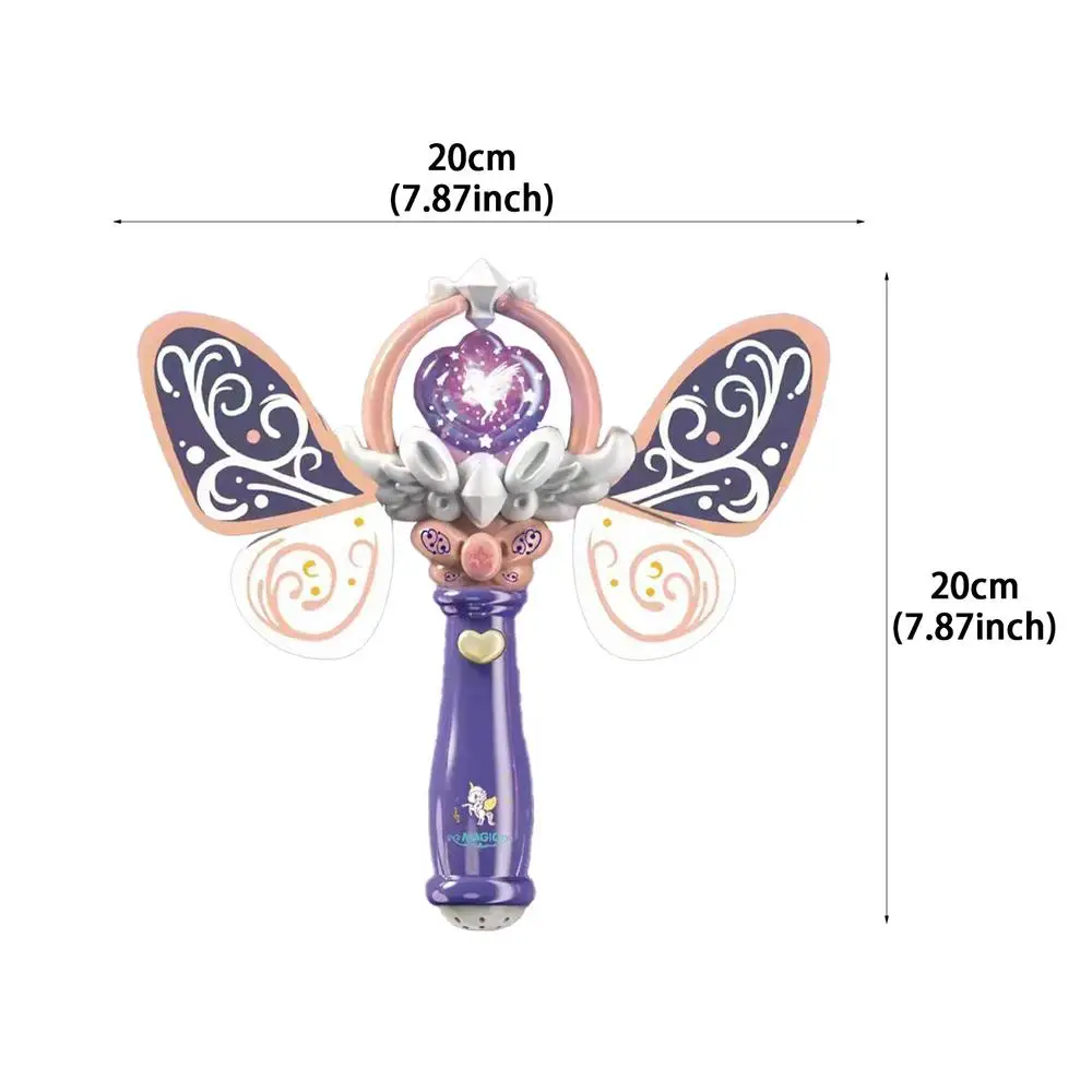 Butterfly Wand l Magisk sommerfuglesjov - lysende stav l Vanero