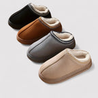Mira Gummi, Polyester & Bomuldsblanding | Unisex Pasform Tøfler | Skridsikker Sål Med Blød Foring til Hjemmebrug & Afslapning | Vanero
