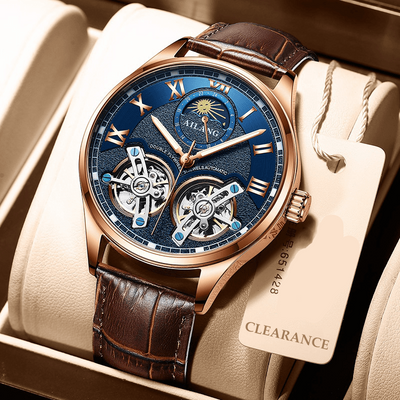 Tourbillon Design l Business Mechanical Watch l Vanero