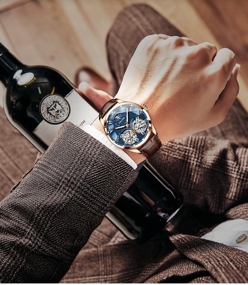 Tourbillon Design l Business Mechanical Watch l Vanero