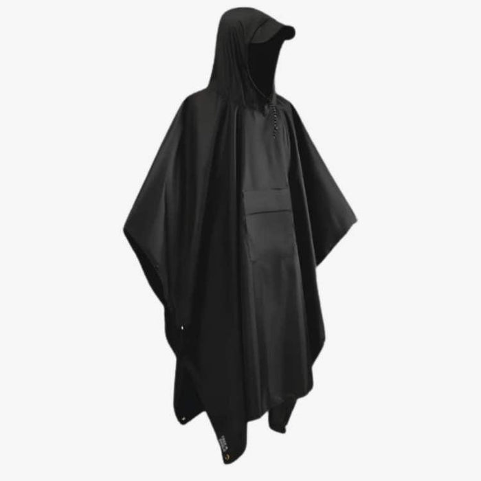 Friluftsponcho Ripstop Polyester | Én Størrelse Vejrbeskyttelse | Sammenpakkeligt Design Til Camping & Friluftsaktiviteter | Vanero