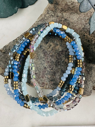 Armbånd Merle | Blue Mix 1.Stk | Vanero