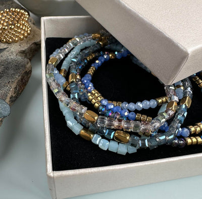 Armbånd Merle | Blue Mix 1.Stk | Vanero