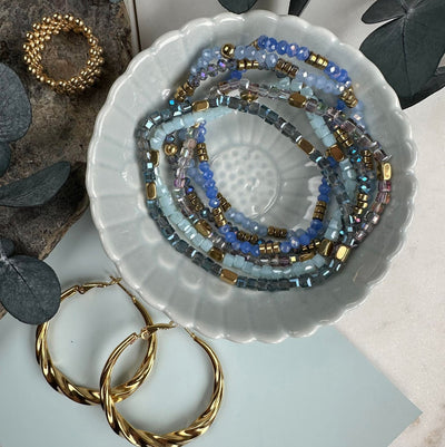Armbånd Merle | Blue Mix 1.Stk | Vanero