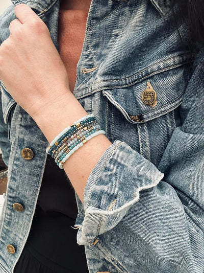 Armbånd Merle | Blue Mix 1.Stk | Vanero