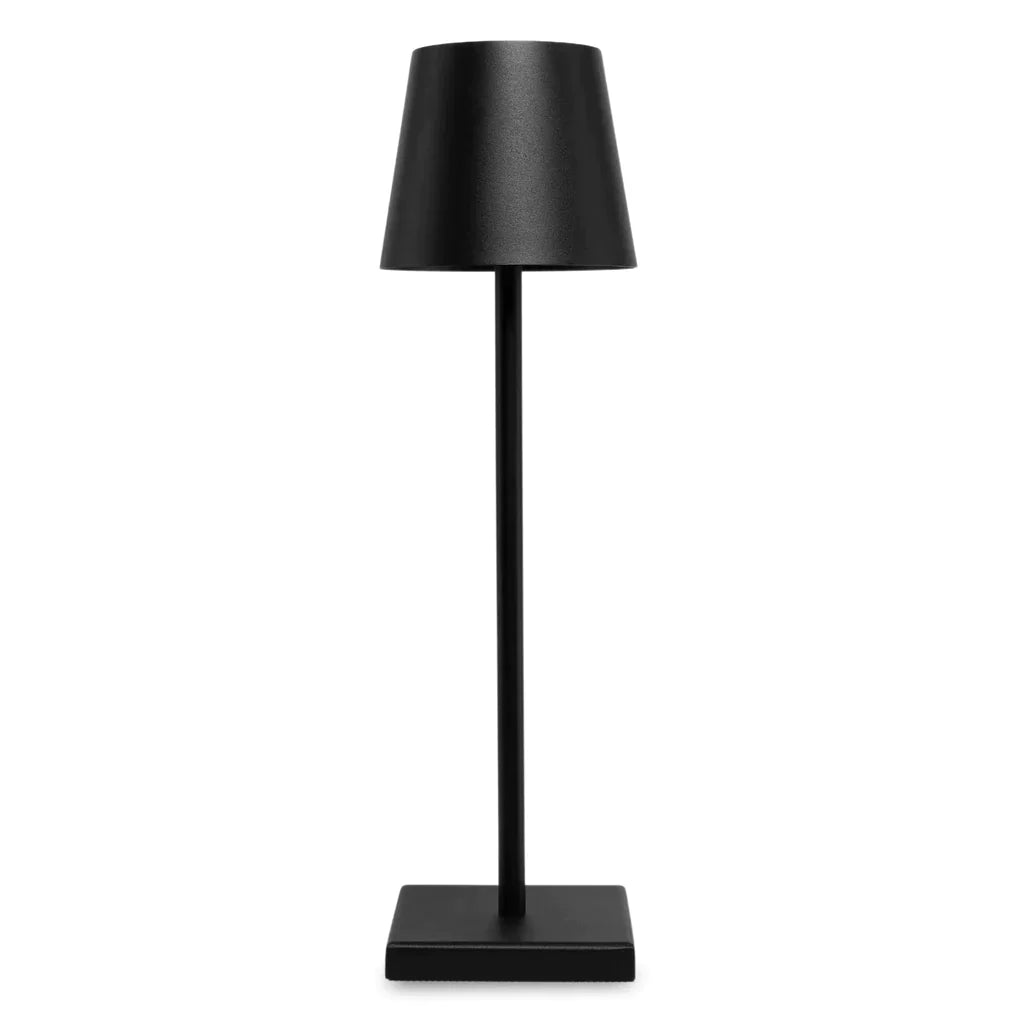 LuxoLight | Trådløs Dæmpbar Bordlampe Ultimativ Design Sort 1 + 1 Gratis | Vanero