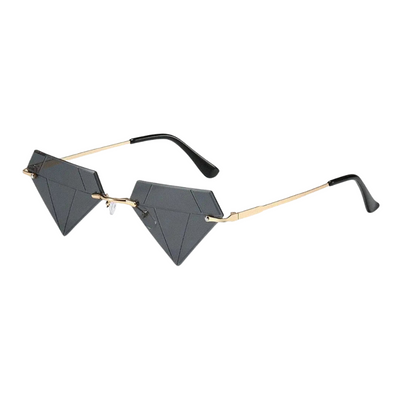 Clara Diamantformet Solbrille med UV400 Beskyttelse | Elegant og Moderne Design | Vanero