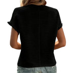 Dame T-Shirt I Bomuld | Regular Fit T-Shirt Med Rund Hals Til Hverdagsbrug | Sommerbasis | Vanero